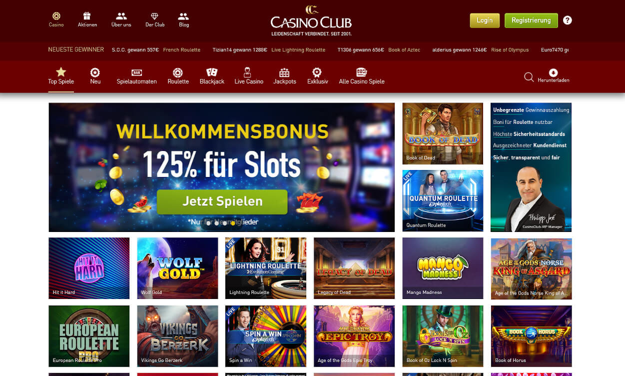 CasinoClub Test 2020.