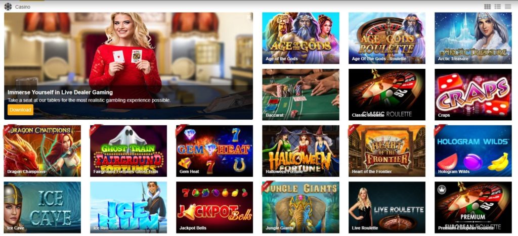 Casino King Live Spiele