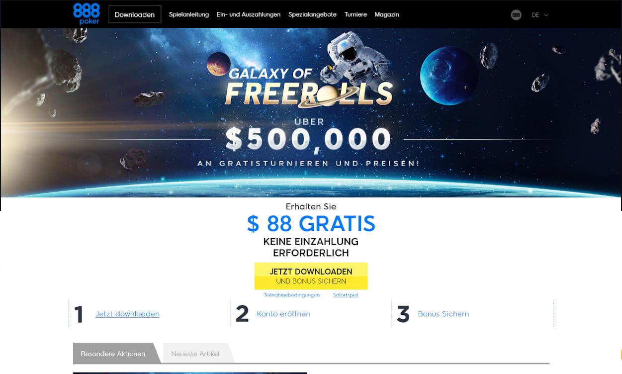 888Poker Test 2020.