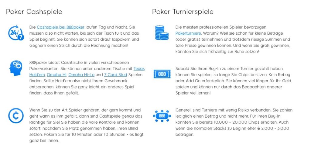 888poker-tische 888Poker Tische