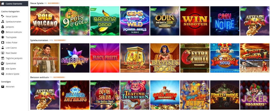 Casino Betsson Erfahrungen Casino Betsson Erfahrungen