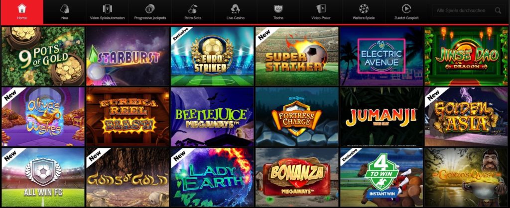 Betway Online Casino