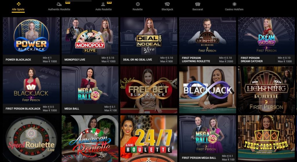 GoWild Casino live