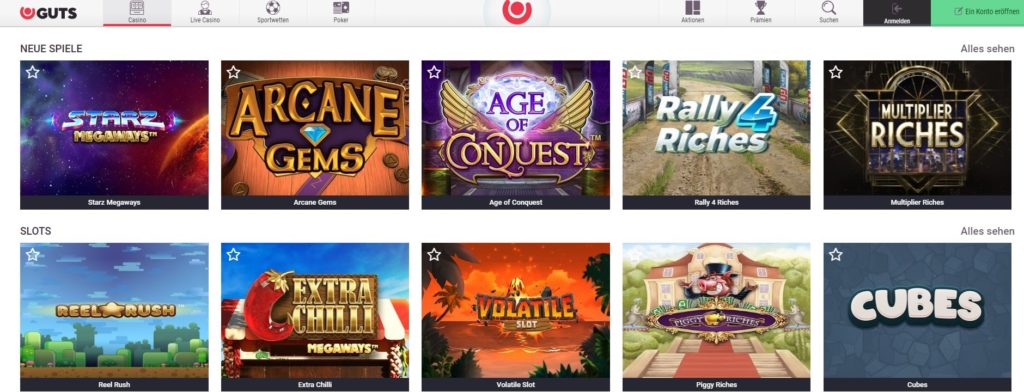 Guts Casino Slots