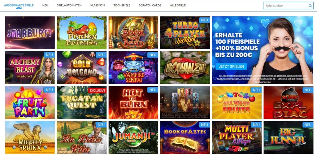 Mr.play Casino Spielautomaten