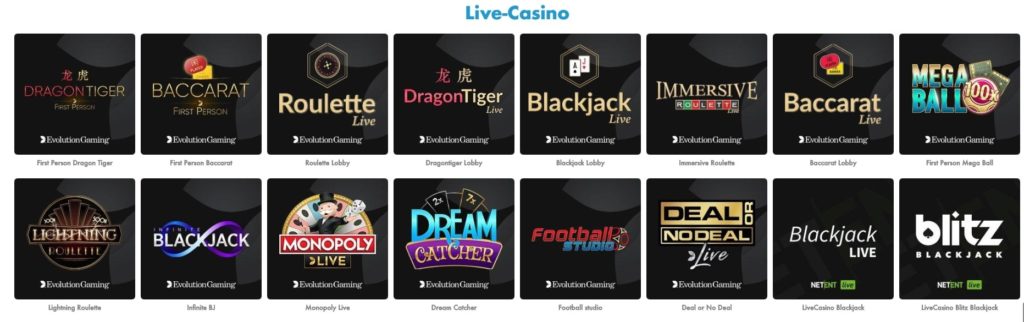 Slotty Vegas Live Casino