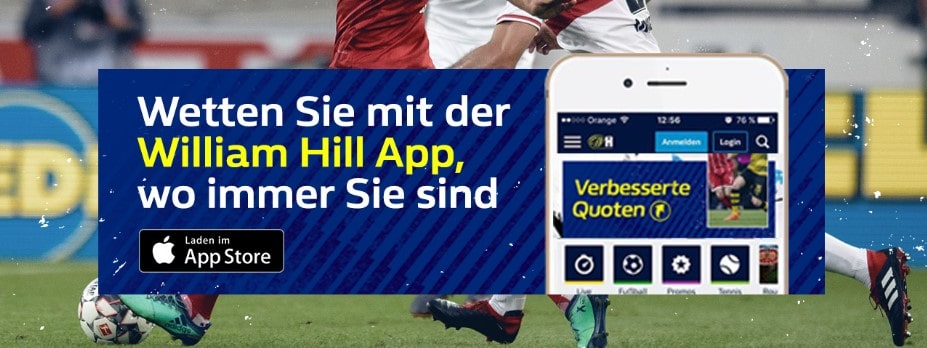 william-hill-app William Hill Applikation