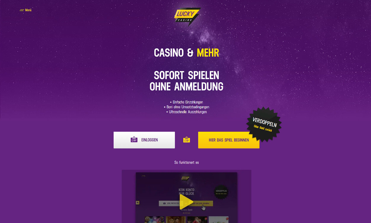 Lucky Casino Test 2020.