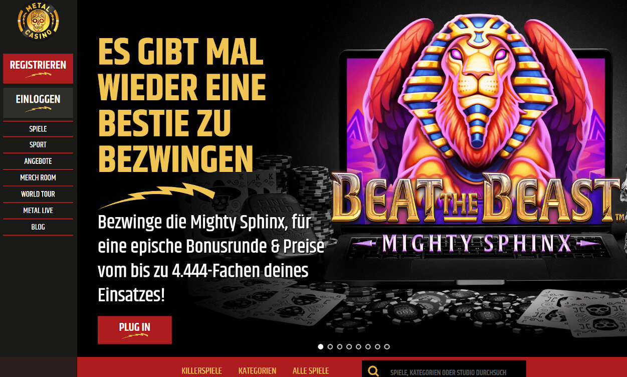 Metal Casino Test 2020.