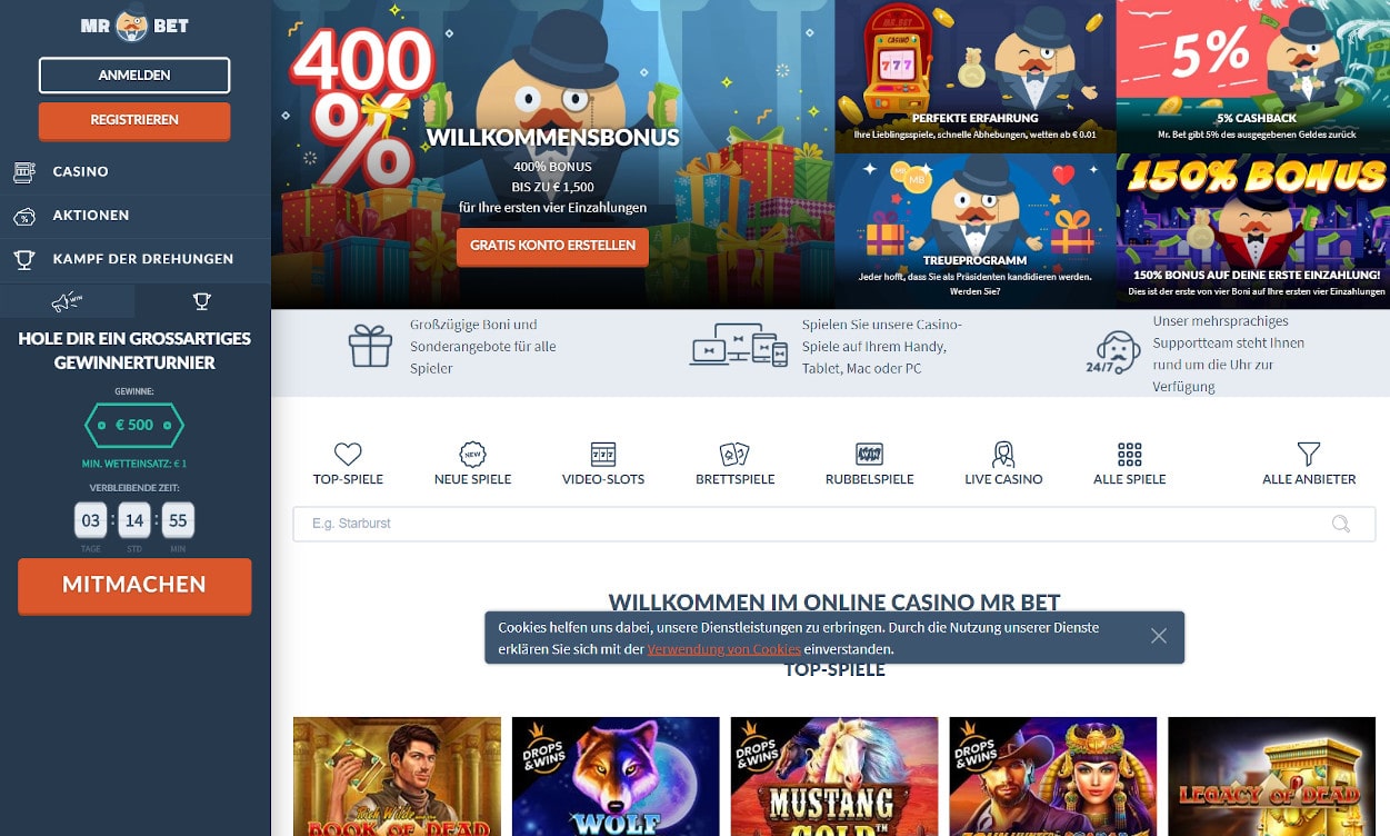 Mr Bet Casino Test 2020.