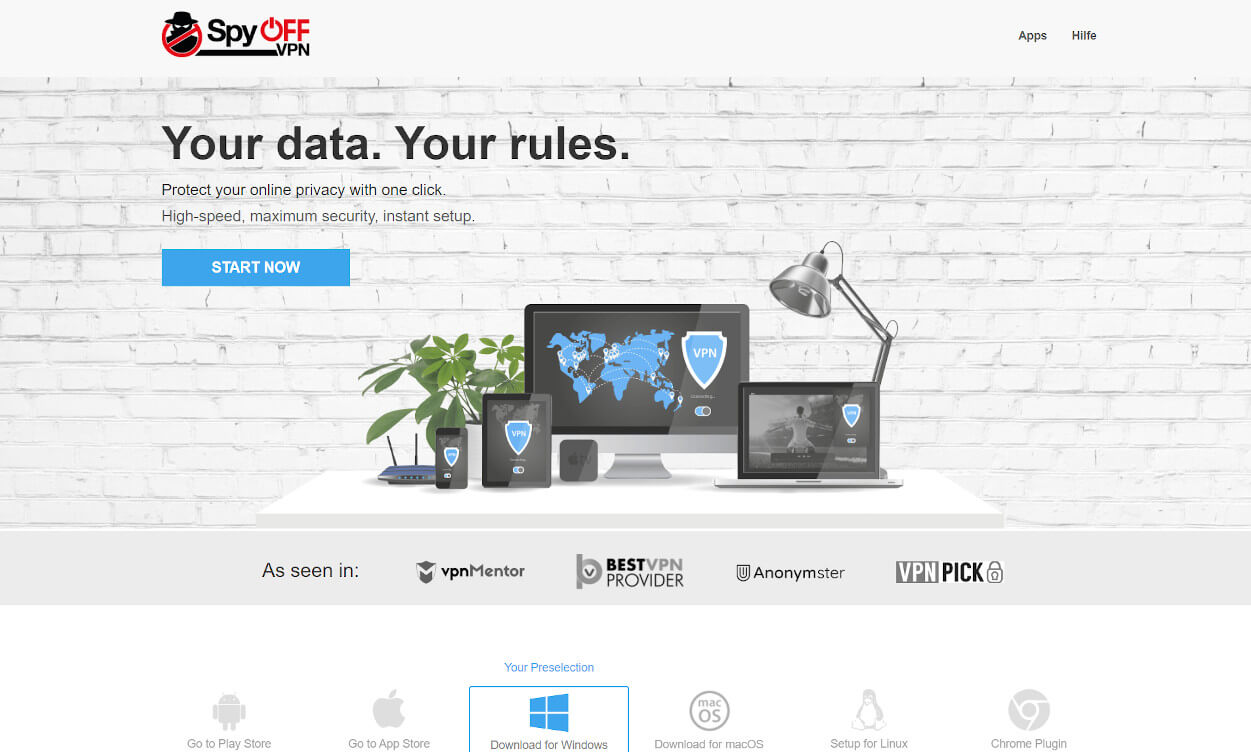 Spyoff VPN Test 2020.