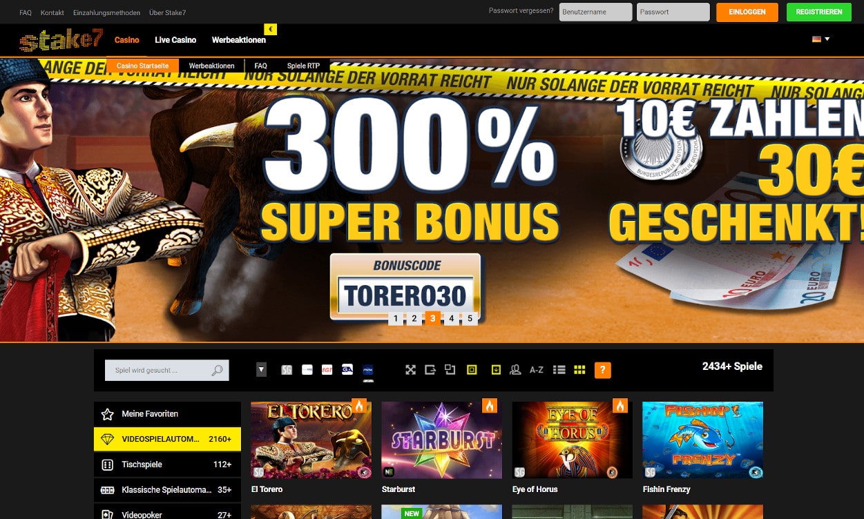 Stake7 Casino Test 2020.