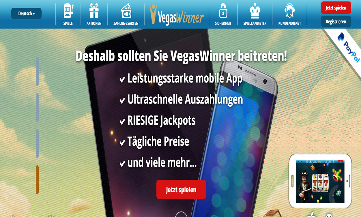 Vegas Winner Casino Test 2020.