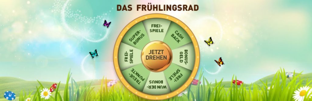 CasinoClub Frühlingsrad