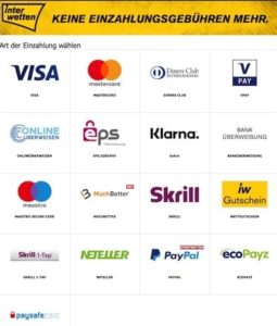 interwetten-einzahlung Interwetten Zahlungsmethoden