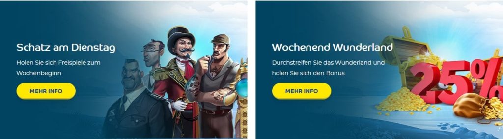 Pelaa weitere Bonusaktionen