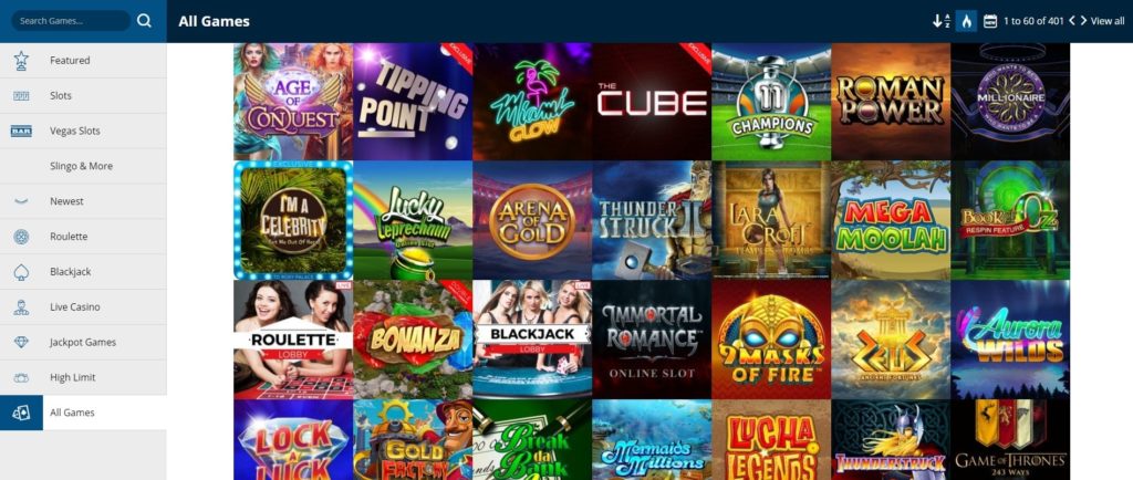 Roxy Palace Casino Slots