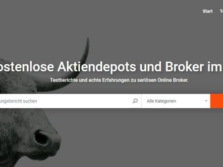 Neues Online Broker Vergleichsportal kostenlosesaktiendepot.com